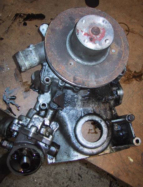 P6 front timing cover