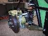 Rear brake assembly.